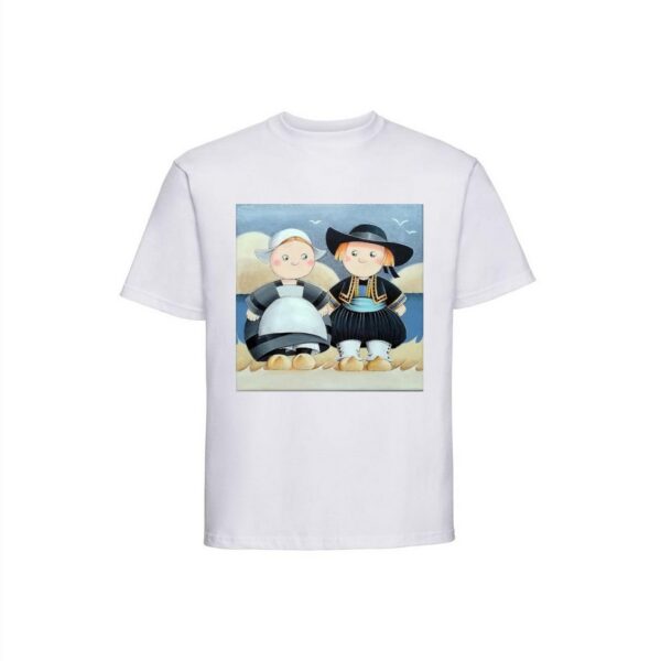 T-shirt Couple Breton
