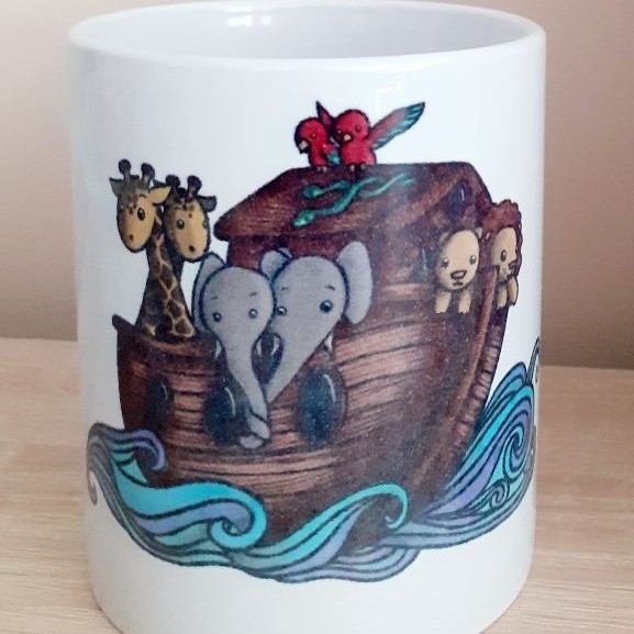 Mug et pot à crayons Arche de Noé