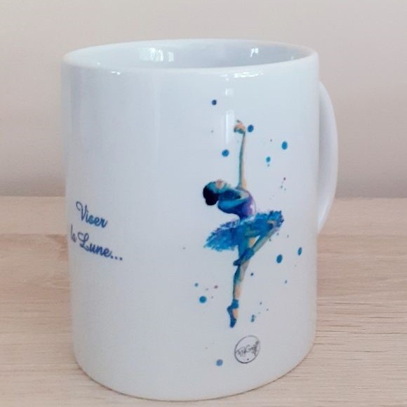 Mug et pot à crayons Viser la lune