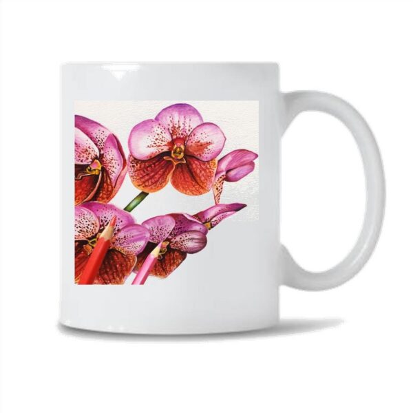 Mug et pot à crayons Orchidées